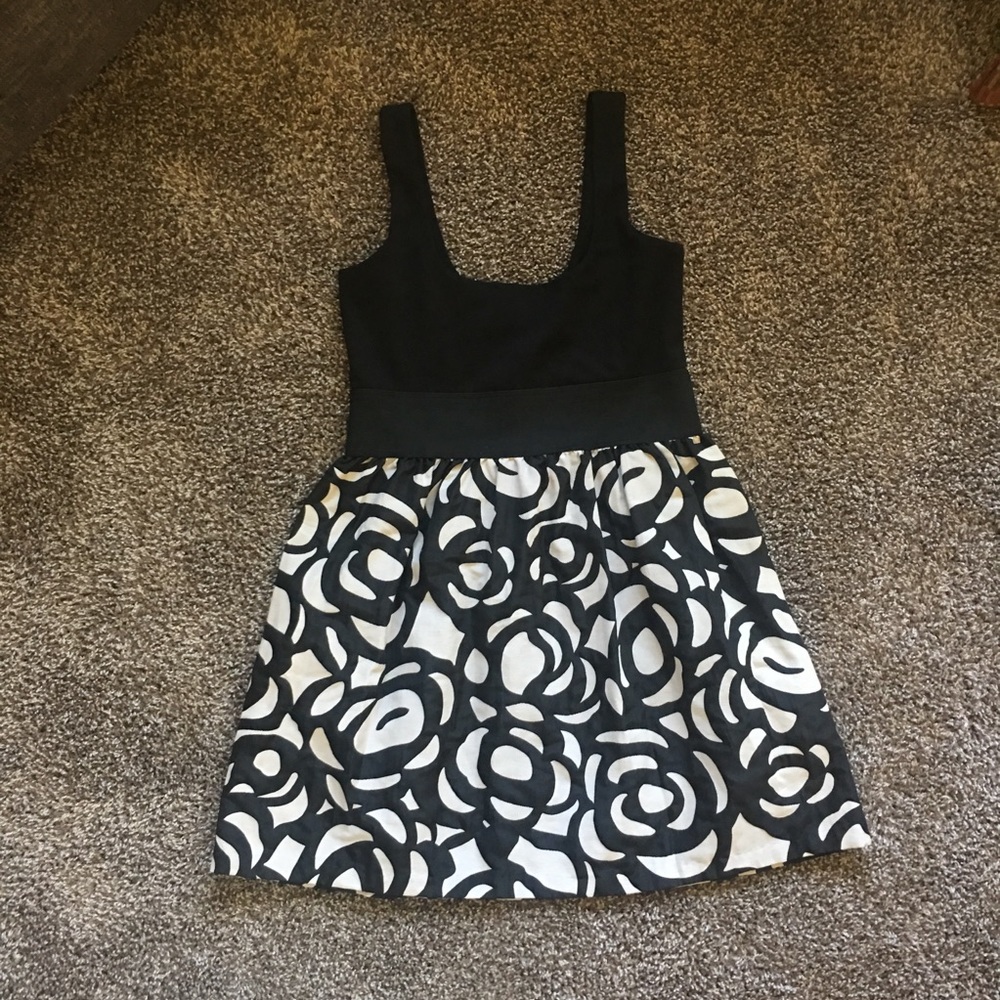 Black and White Party Dress